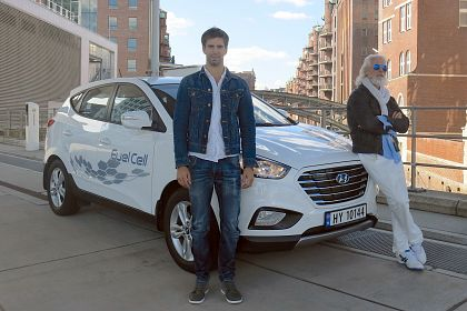 Hyundai ix35 Fuel Cell stabileste un nou record parcurgand 2.383 km in 24 de ore