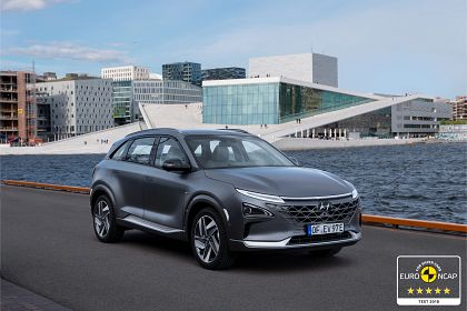 Hyundai Nexo a obtinut calificativul maxim de cinci stele la testele Euro NCAP