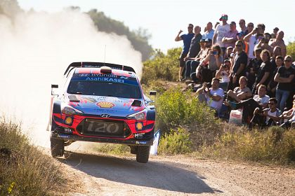 Hyundai Motorsport ocupa primele trei locuri, dupa prima zi din Raliul Spaniei