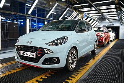 Hyundai demareaza productia i10 N Line