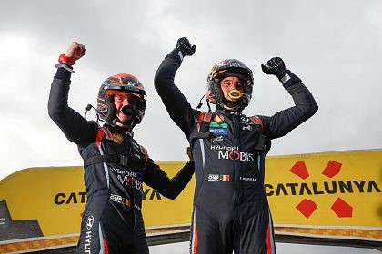 Victorie pentru Hyundai Motorsport si Thierry Neuville in Raliul Spaniei