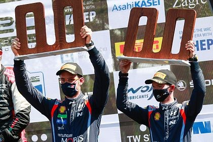 Hyundai Motorsport si Thierry Neuville au incheiat pe podium Raliul Croatiei