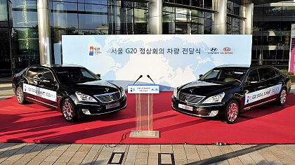 Hyundai livreaza autovehiculele oficiale pentru summitul G20