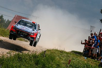 Hyundai Motorsport concureaza pentru a incheia pe podium cu noua generatie i20 WRC in Raliul Poloniei