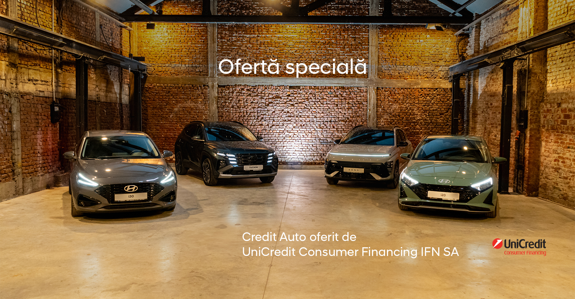 UniCredit Consumer Financing și Hyundai devin parteneri pentru finanțări auto acordate persoanelor fizice