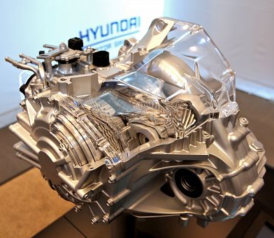 Hyundai dezvaluie noul motor GDi si transmisa automata in opt trepte, dedicate autovehiculelor hibrid cu tractiune fata