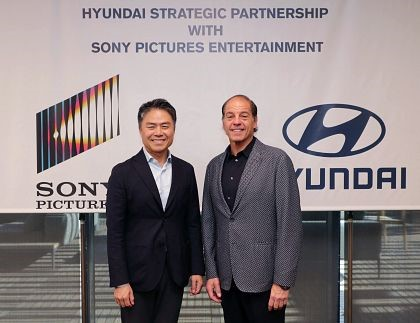 Hyundai incheie un parteneriat cu Sony Pictures Entertainment