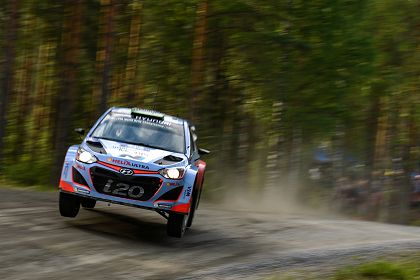 Echipa Hyundai Motorsport se pregateste pentru Raliul Finlandei