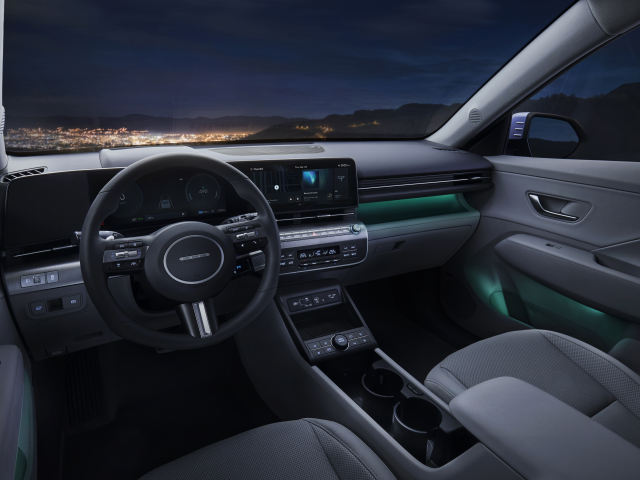 Noul Hyundai KONA – autonomie extinsa si tehnologii avansate - (Photo 11) KONA Electric_Interior.jpg
