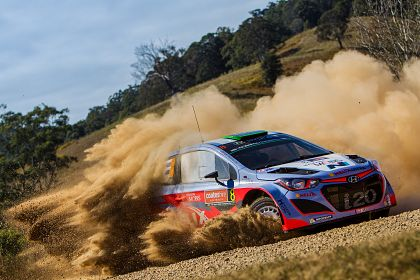 Hyundai Motorsport continua lupta pentru puncte in Raliul Australiei