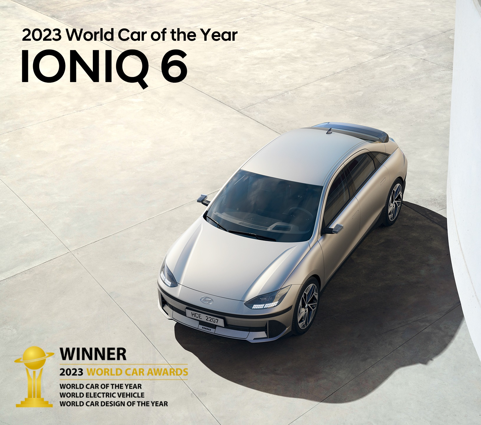 Hyundai IONIQ 6 a castigat „World Car of the Year”, „World Electric Vehicle” si „World Car Design of the Year”
