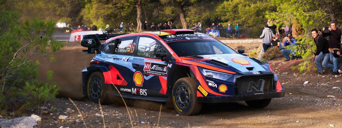 Thierry Neuville si Hyundai Motorsport - lideri dupa prima zi din Raliul Acropolelor