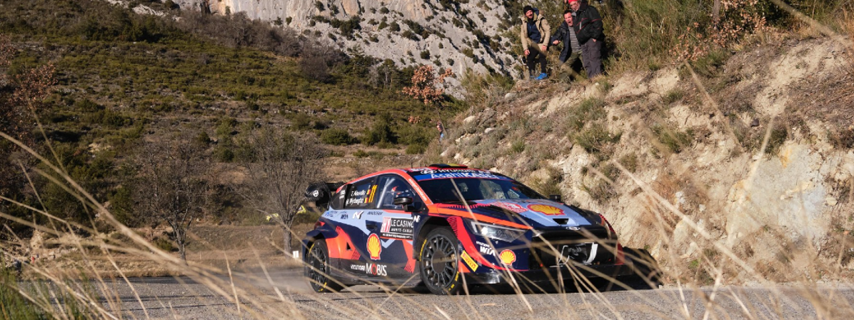 Hyundai Motorsport concureaza pentru un loc pe podium in Raliul Monte-Carlo