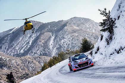 Hyundai Motorsport debuteaza cu noua generatie i20 WRC la Raliul Monte-Carlo