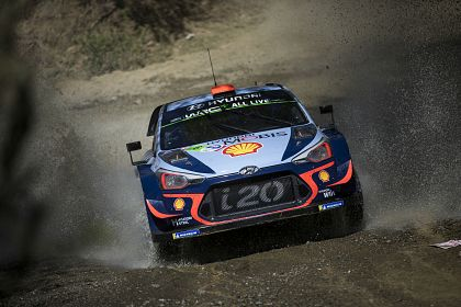 Hyundai Motorsport a incheiat pe podium Raliul Mexicului
