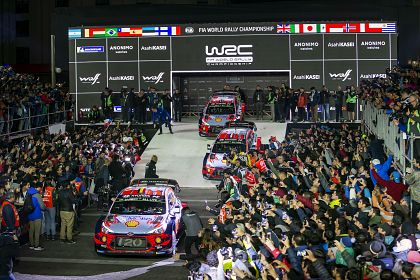 Hyundai Motorsport a luptat pentru victorie in prima zi din Raliul statului Chile