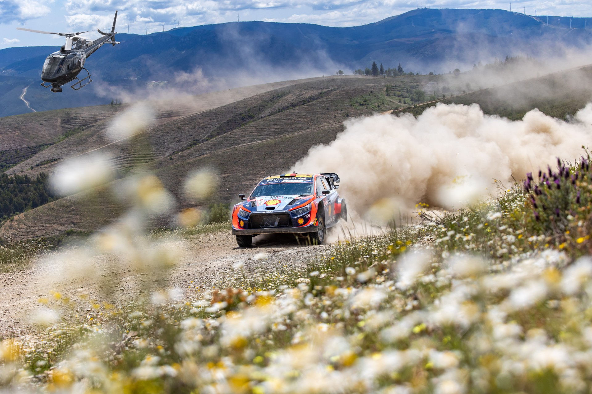 Hyundai Motorsport - trei echipaje in top cinci,  dupa prima zi din Raliul Portugaliei