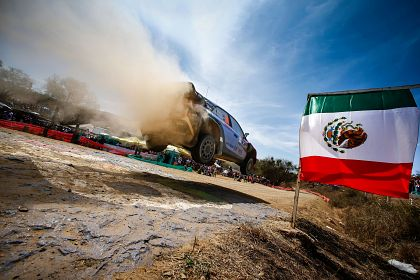 Echipa Hyundai Motorsport concureaza in Raliul Mexicului