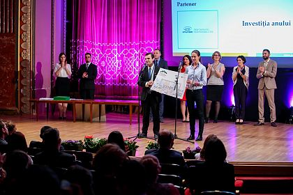 Hyundai a acordat marele premiu pentru Romania, in valoare de 15.000 €, in cadrul programului „Brilliant Young Entrepreneurs”