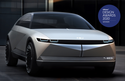 Hyundai castiga wallpaper design award pentru modelul concept 『45』