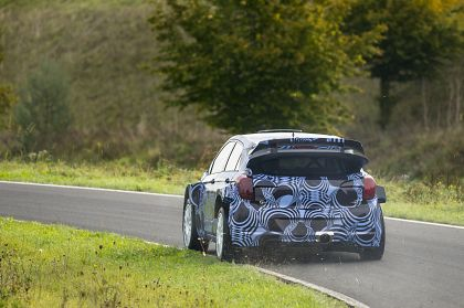 Hyundai Motorsport a inceput testele cu viitorul model WRC bazat pe platforma noului Hyundai i20