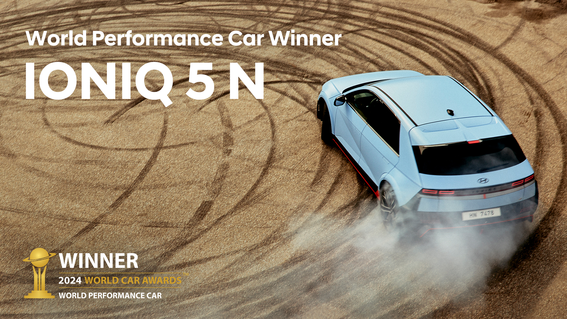 Hyundai IONIQ 5 N a castigat titlul „2024 World Performance Car”