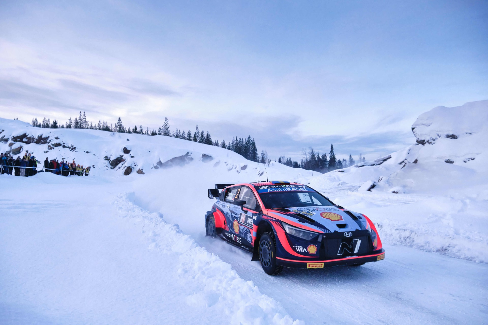 Hyundai Motorsport si Thierry Neuville - primul podium din acest sezon
