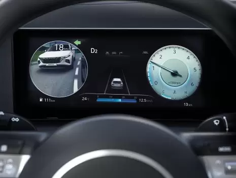 Sistem de monitorizare a unghiului mort (BVM).