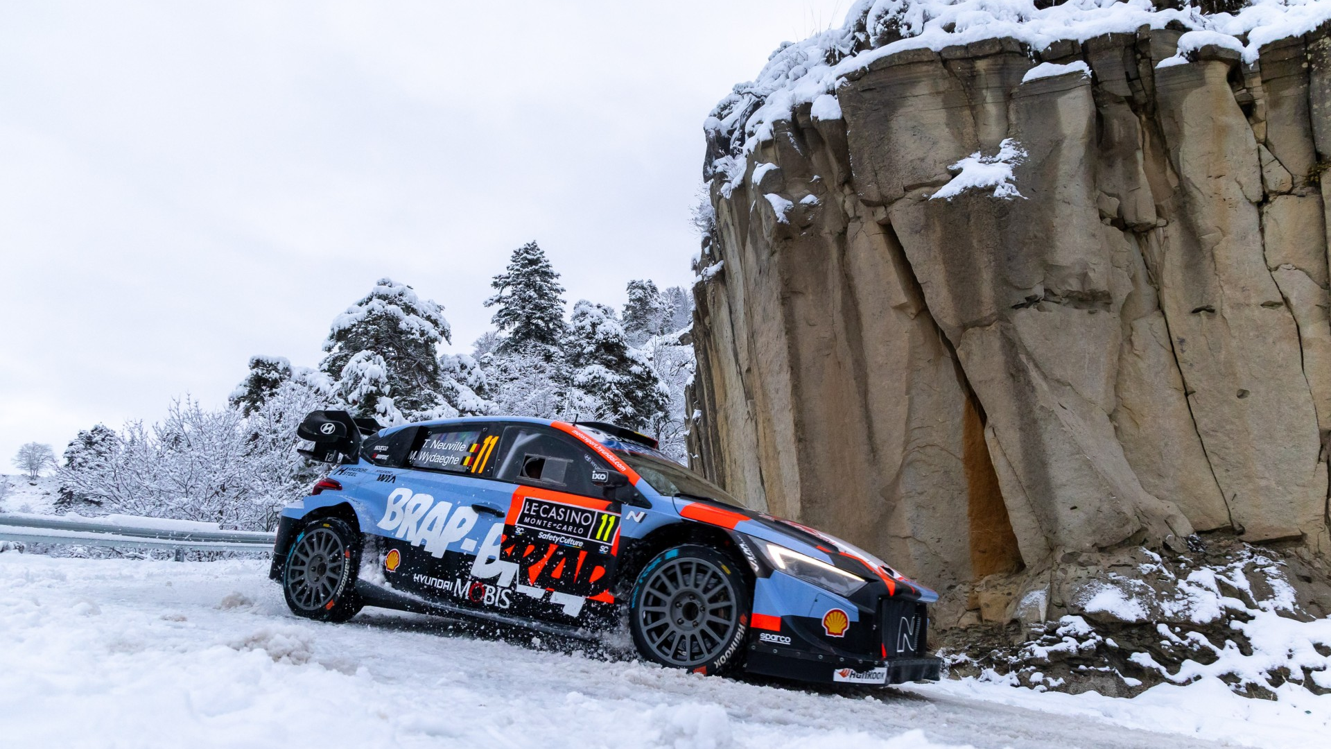 Hyundai Motorsport a terminat cu doua echipaje in top 5 la Raliul Monte-Carlo.