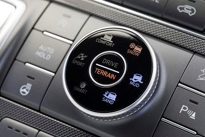 Hyundai prezinta detalii despre selectorul Terrain Mode disponibil pentru noul Santa Fe