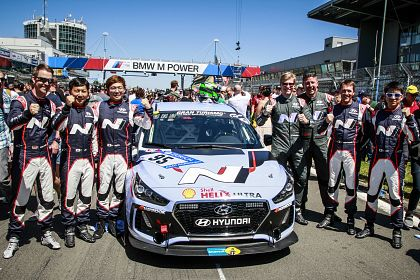 Hyundai i30 N a incheiat cu succes cursa de 24 de ore de la Nürburgring