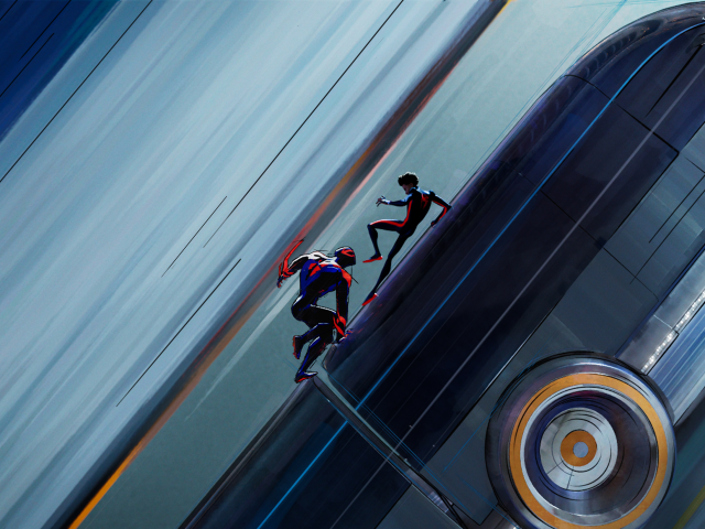 Parteneriatul Hyundai - Sony Pictures continua  cu cel de-al treilea film: „Spider-Man: Across the Spider-Verse” - Hyundai X Spider-verse_Movie shot_Hydrogen Truck.jpg