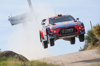 Hyundai Motorsport a incheiat pe podium Raliul Portugaliei