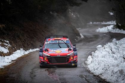 Hyundai Motorsport concureaza pentru un loc pe podium in Raliul Monte-Carlo
