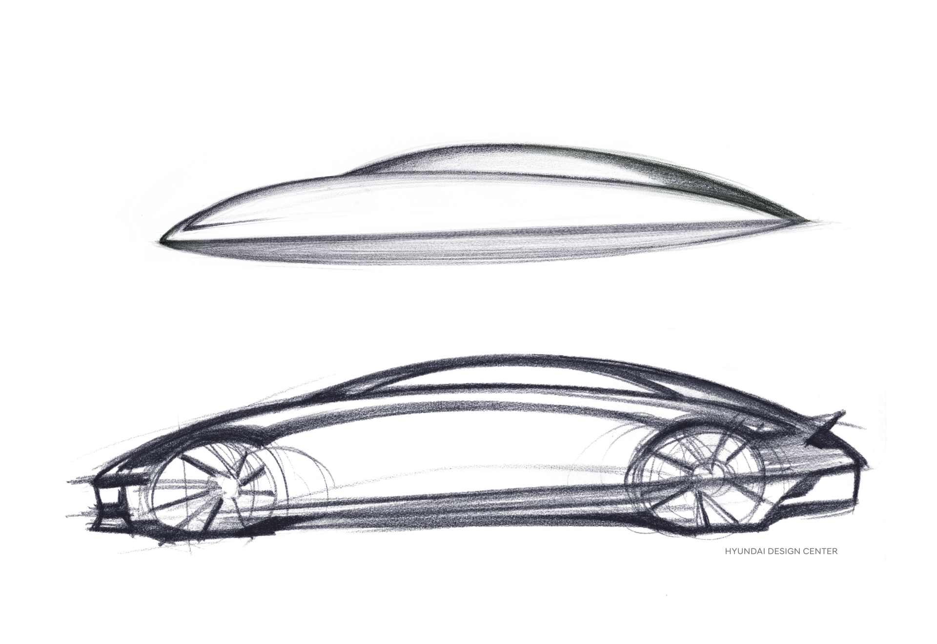 Hyundai dezvaluie schita de design a modelului IONIQ 6
