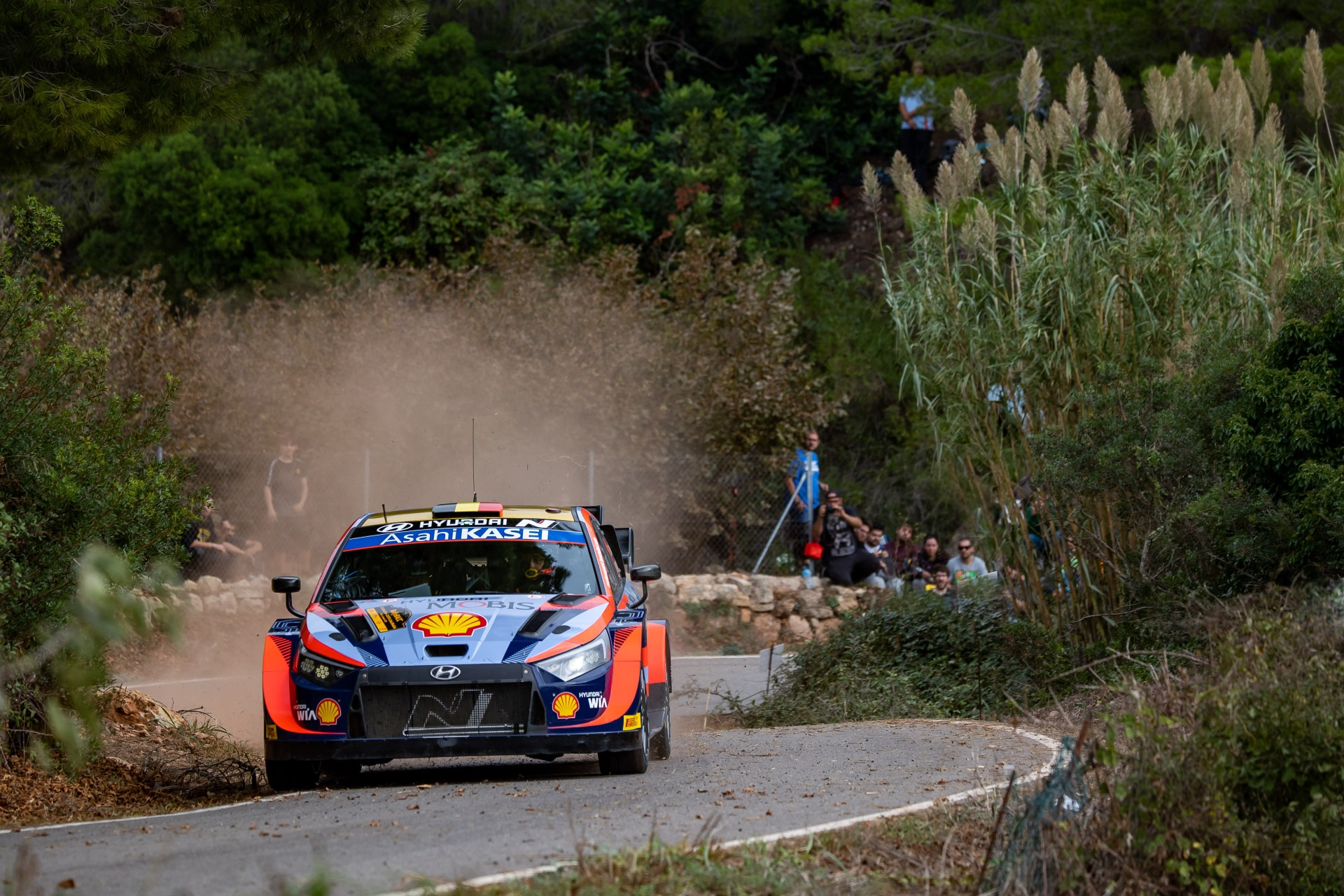 Hyundai Motorsport si Thierry Neuville - locul secund in Raliul Spaniei