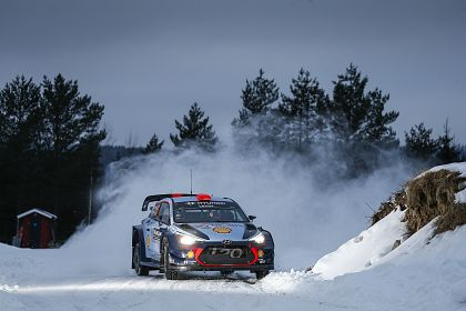 Hyundai Motorsport a incheiat Raliul Suediei cu doua echipaje in top zece
