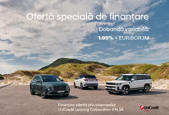 Finantare UniCredit Leasing.