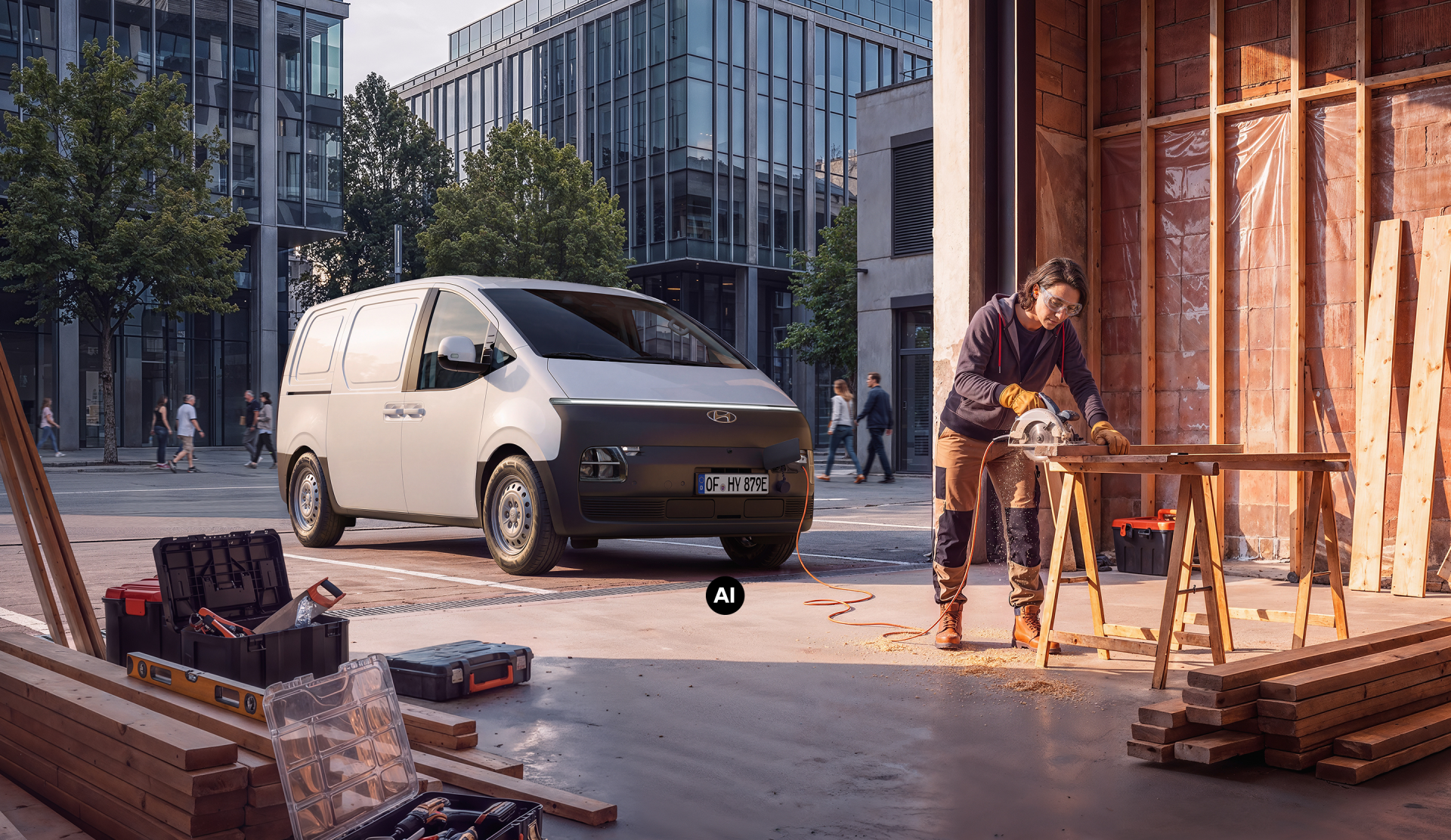 Hyundai stabilește un nou standard în segmentul vehiculelor utilitare ușoare electrice cu STARIA Cargo