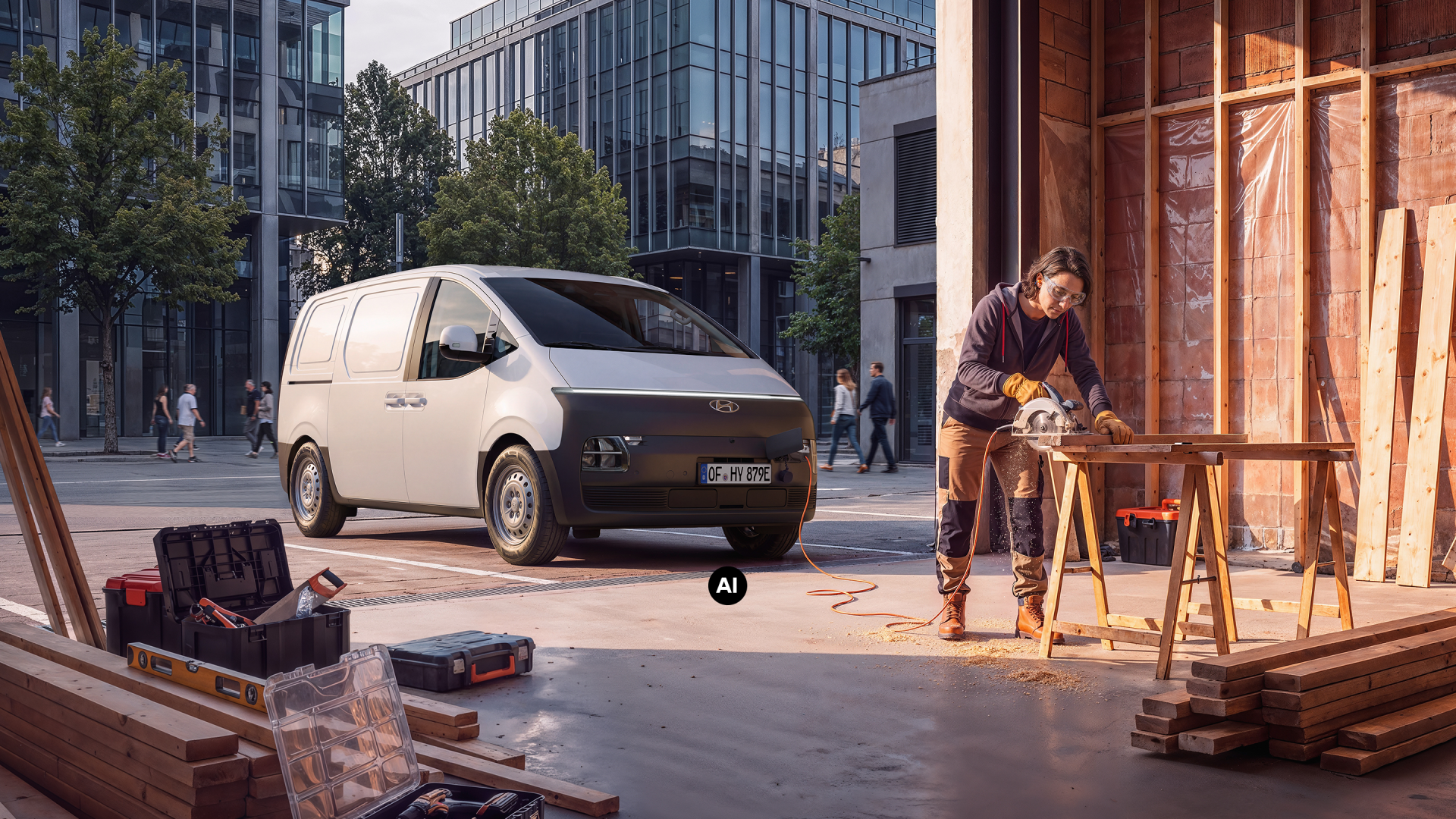 Hyundai stabilește un nou standard în segmentul vehiculelor utilitare ușoare electrice cu STARIA Cargo