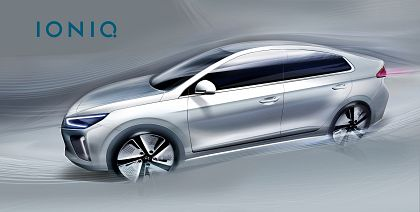 Hyundai Ioniq – design si performante aerodinamice remarcabile