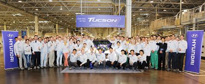 Hyundai demareaza productia noului Tucson