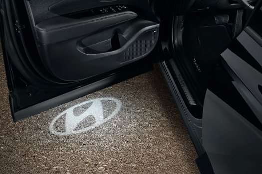 Proiectie logo Hyundai