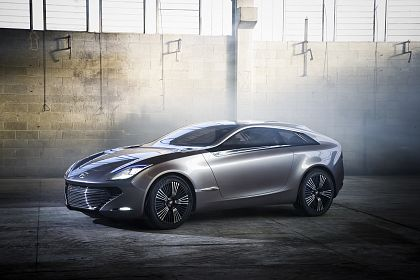 Prima imagine oficiala a concept car-ului Hyundai I-ONIQ