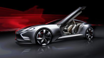 Hyundai Motor dezvaluie imagini cu modelul concept premium HND-9 Sport Coupe