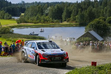 Obiectivul Hyundai Motorsport este de a acumula puncte in Raliul Finlandei