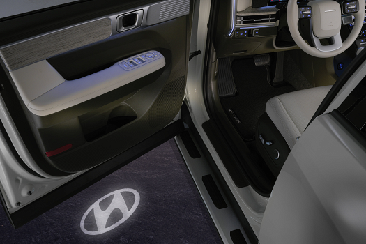 Proiectie logo Hyundai