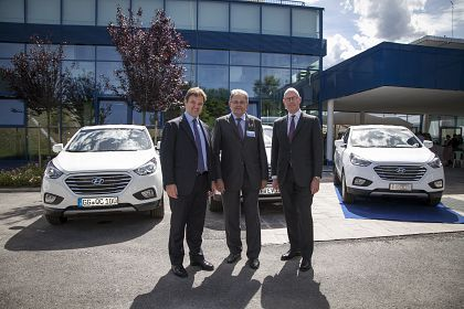 Hyundai livreaza inca 10 unitati ix35 Fuel Cell cu emisii zero, in Europa
