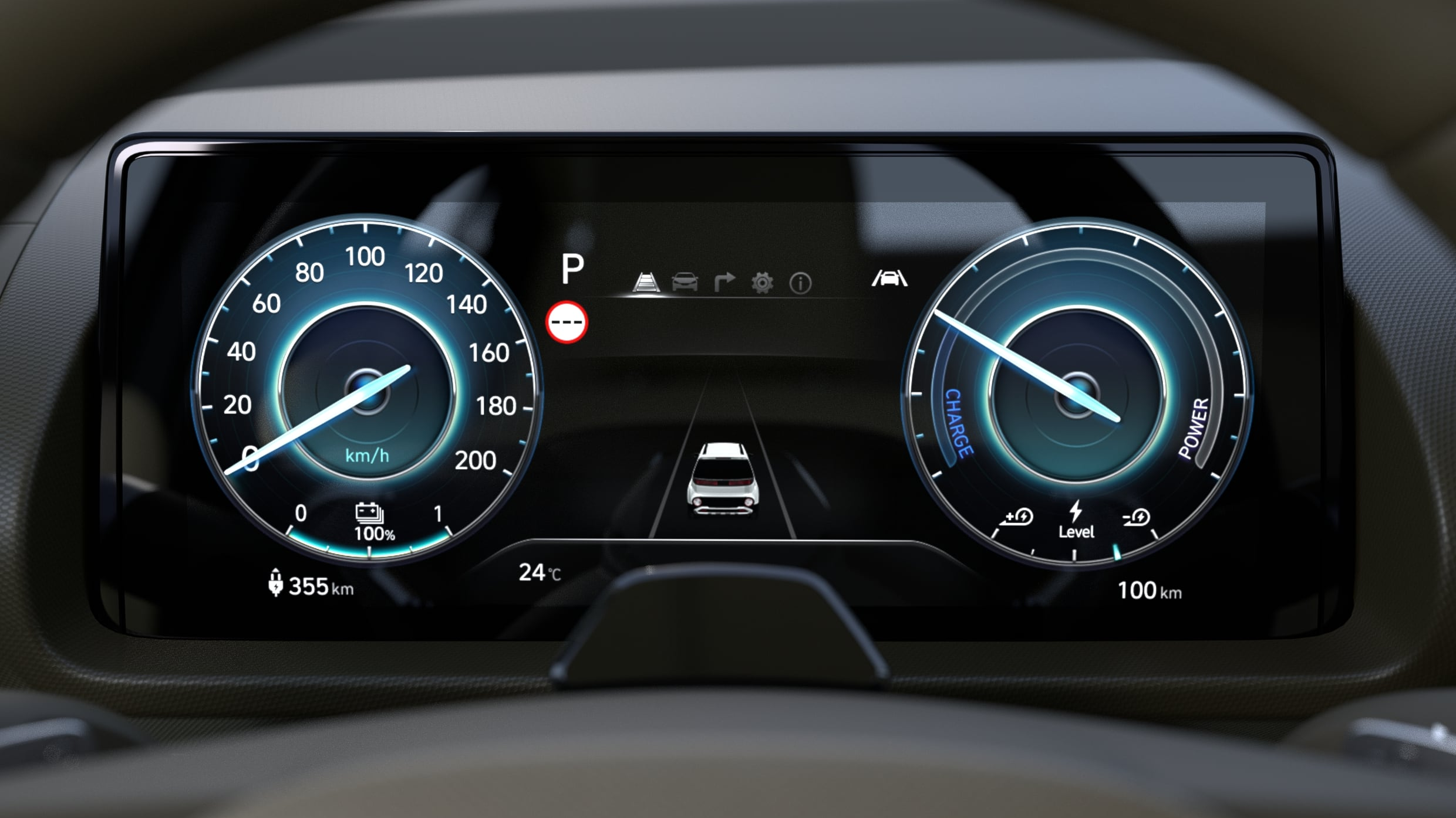 Instrumentar de bord digital de 10,25".