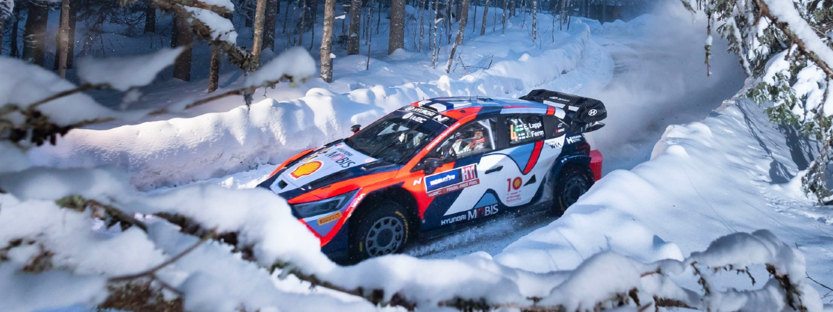 Hyundai Motorsport si Esapekka Lappi - lideri dupa prima zi din Raliul Suediei
